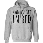 Namastay in Bed T-Shirt CustomCat