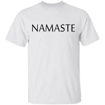 Namaste Text T-Shirt CustomCat
