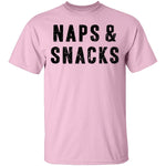 Naps ' Snacks T-Shirt CustomCat