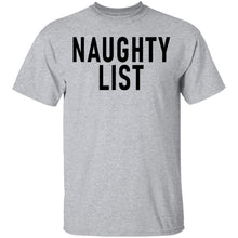 Naughty List T-Shirt