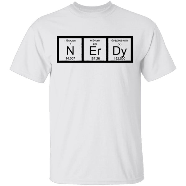 Nerdy Chemistry T-Shirt CustomCat