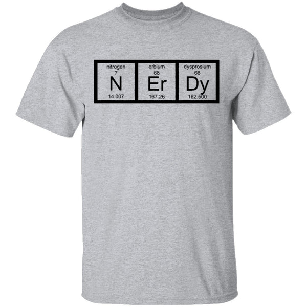 Nerdy Chemistry T-Shirt CustomCat