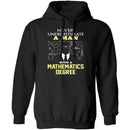 Never Underestimate A Man With A Mathematics Degree T-Shirt CustomCat