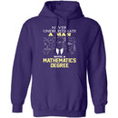Never Underestimate A Man With A Mathematics Degree T-Shirt CustomCat