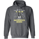 Never Underestimate A Man With A Mathematics Degree T-Shirt CustomCat