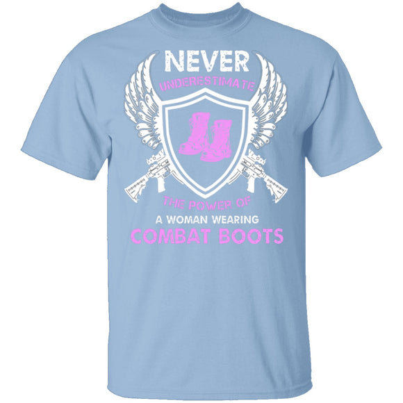 Never Underestimate T-Shirt CustomCat