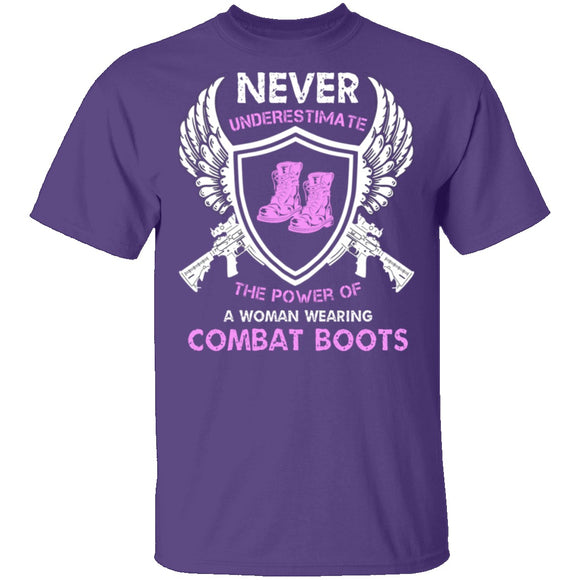 Never Underestimate T-Shirt CustomCat