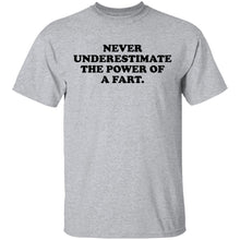 Never Underestimate The Power Of A Fart T-Shirt