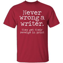 Never Wrong A Writer T-Shirt