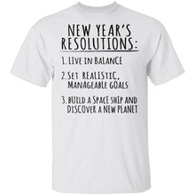 New Year's Resolutions T-Shirt