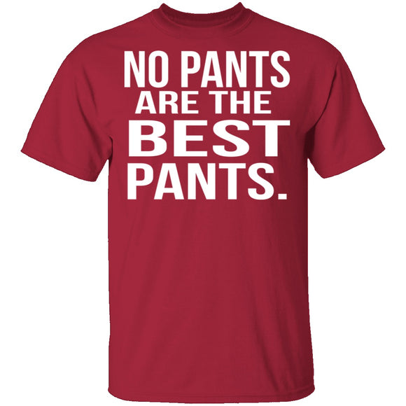 No Pants T-Shirt CustomCat