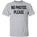 No Photos Please T-Shirt CustomCat