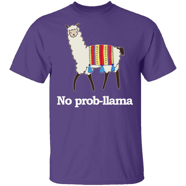 No Prob-llama T-Shirt CustomCat