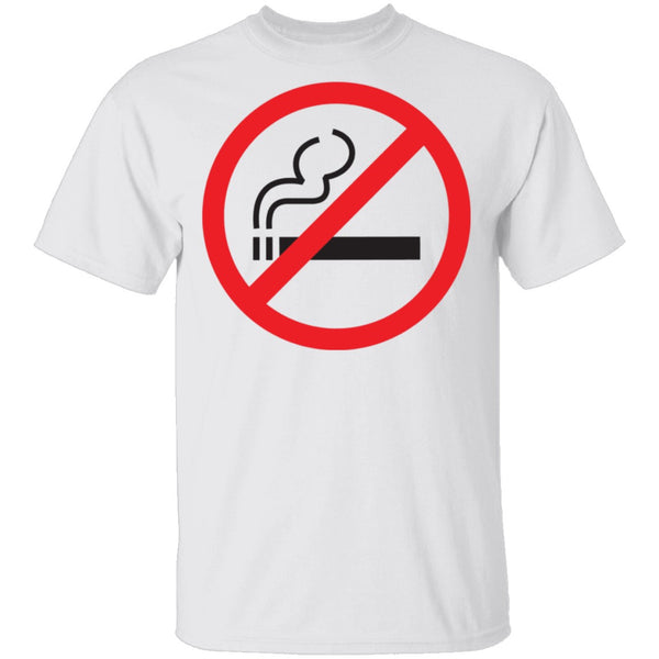 No Smoking T-Shirt CustomCat