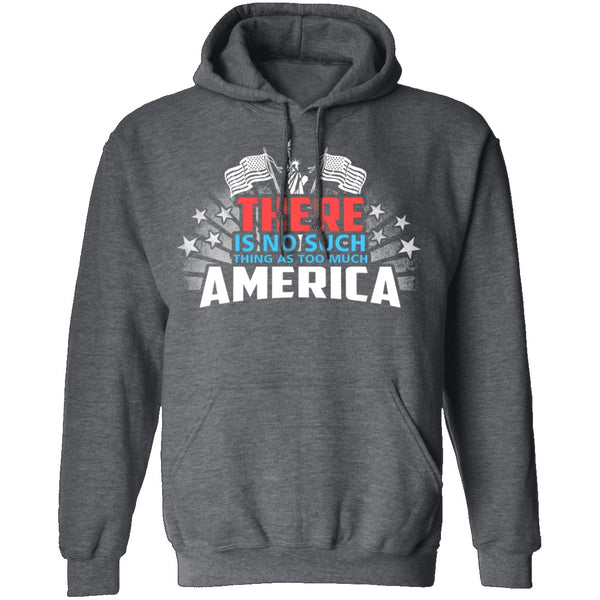 No Such Thing America T-Shirt CustomCat