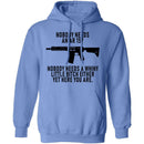 Nobody Needs An AR 15 T-Shirt CustomCat
