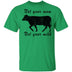 Not Your Mom Not Your Milk T-Shirt CustomCat