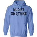 Nudist On Strike T-Shirt CustomCat