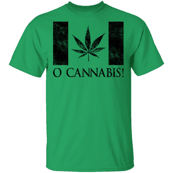 O Cannabis Canada T-Shirt CustomCat
