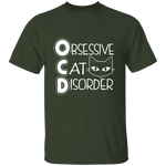 Obsessive Cat Disorder T-Shirt CustomCat