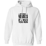 Official Firework Technician If I Run You Run T-Shirt CustomCat