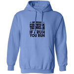 Official Firework Technician If I Run You Run T-Shirt CustomCat