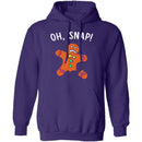 Oh Snap Gingerbread Man T-Shirt CustomCat
