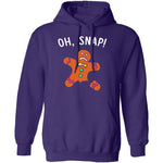 Oh Snap Gingerbread Man T-Shirt CustomCat