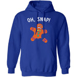 Oh Snap Gingerbread Man T-Shirt CustomCat