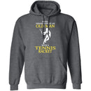 Old Man With A Tennis Racket T-Shirt CustomCat