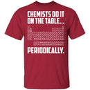 On The Table Periodically T-Shirt CustomCat