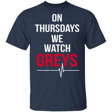 On Thursdays We Watch Grey's T-Shirt