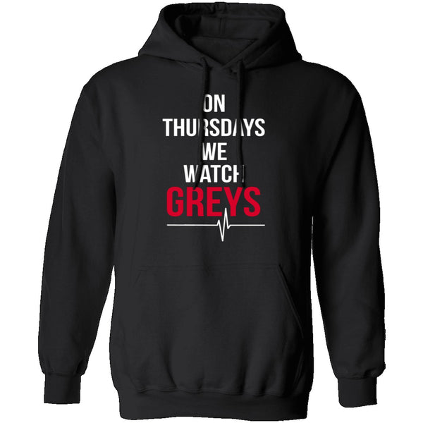 On Thursdays We Watch Grey's T-Shirt CustomCat