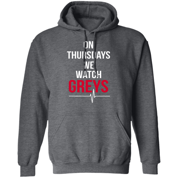 On Thursdays We Watch Grey's T-Shirt CustomCat