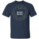 One Heart. One Pulse. T-Shirt CustomCat