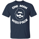 One Man Wolfpack T-Shirt CustomCat