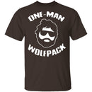 One Man Wolfpack T-Shirt CustomCat