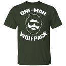 One Man Wolfpack T-Shirt CustomCat