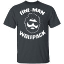 One Man Wolfpack T-Shirt CustomCat