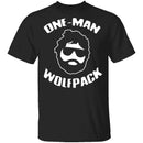One Man Wolfpack T-Shirt CustomCat