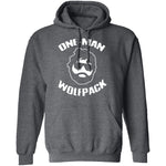 One Man Wolfpack T-Shirt CustomCat