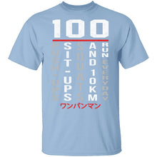 One Punch Man Regimen T-Shirt