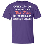 Only 2% of the World Has Red Hair T-Shirt CustomCat