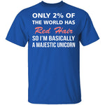 Only 2% of the World Has Red Hair T-Shirt CustomCat