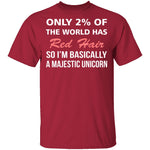 Only 2% of the World Has Red Hair T-Shirt CustomCat