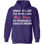 Only 2% of the World Has Red Hair T-Shirt CustomCat