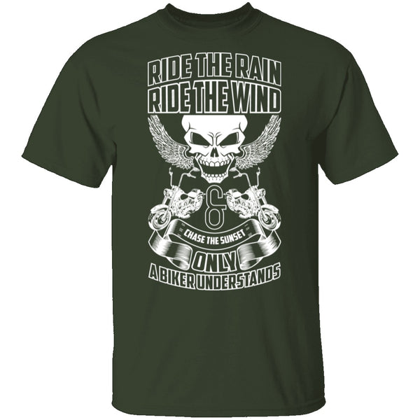 Only A Biker Understands T-Shirt CustomCat