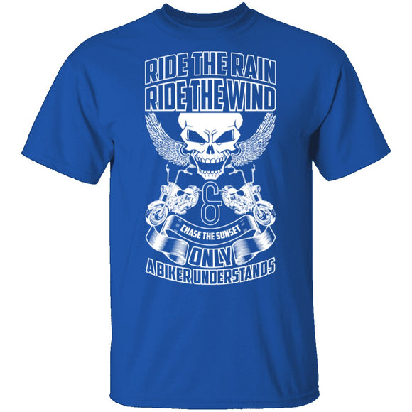 Only A Biker Understands T-Shirt CustomCat