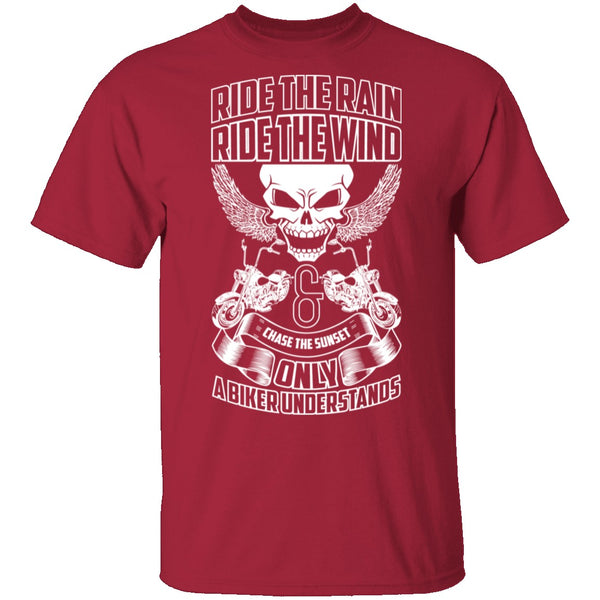 Only A Biker Understands T-Shirt CustomCat