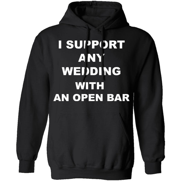 Open Bar Support T-Shirt CustomCat